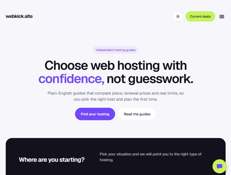 BuzyBuddy chat button on a website